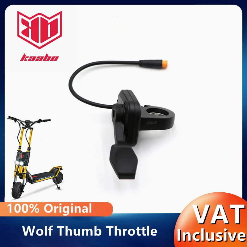 Original Kaabo Wolf GT Thumb Throttle Accelerator Wolf Warrior King E-scooter Parts Wolf King Wolf Warrior GT Scooter Accessorie