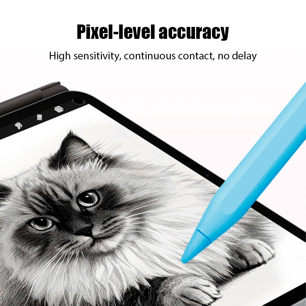 Stylus Pen for IPad with Tilt-Pressure Sensitivity and Multi-Point Anti-False-Touch Function Minute Fast Charging for 2018-2025