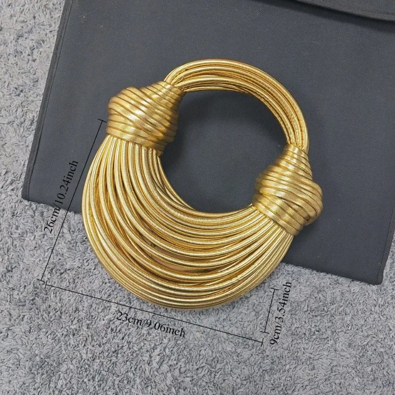 حقيبة حمل نسائية ذات تصميم متخصص Luxe Cuir Sac متعددة الوظائف Avec Bandoulière Amovible Et or Matteriel