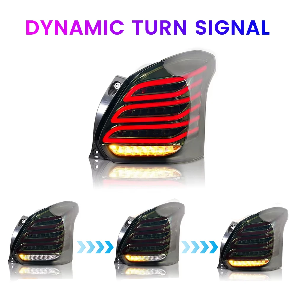 Car Tail Light Assembly For Suzuki Swift 2017-2022 Brake Light With Turning Signal Light Car led Tail light