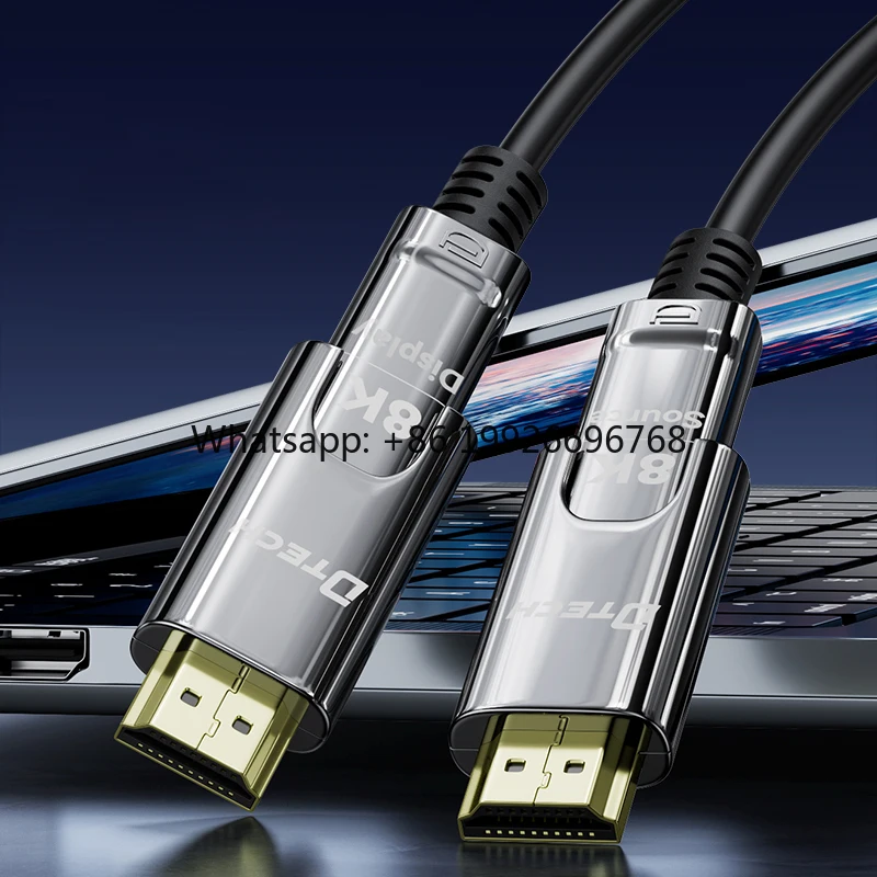 HDMI Cable Optical Fiber Active AOC 3 Meters 5m 10m 50m 100m 4K 8K Hdmi Optical Fiber Cable