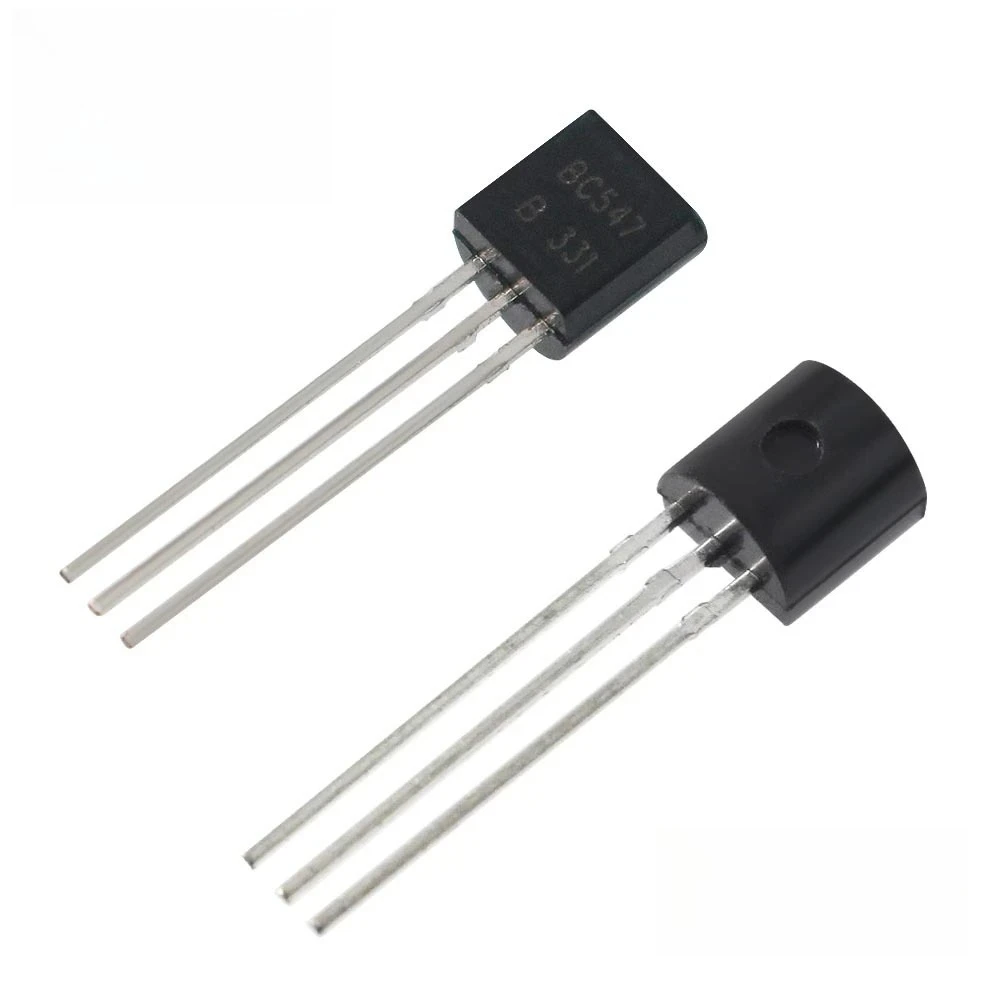100PCS/lot TO-92 BC547B BC547 Transistor Kit NPN 45V 100mA Bipolar Transistors BJT New Original