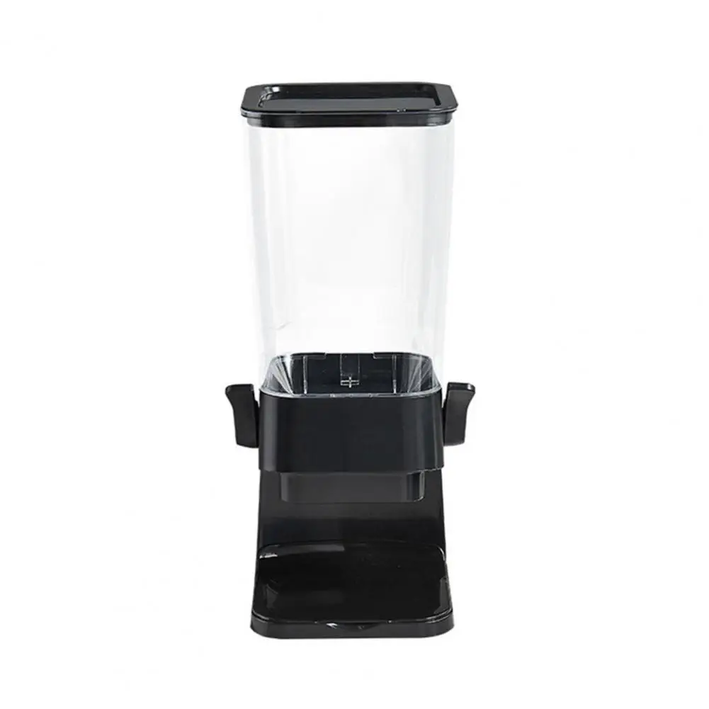 Contenedor de cereales respetuoso con el medio ambiente, dispensador de almacenamiento de aperitivos para gatos y perros, ahorro de espacio, organizador de cocina, 5,5 l