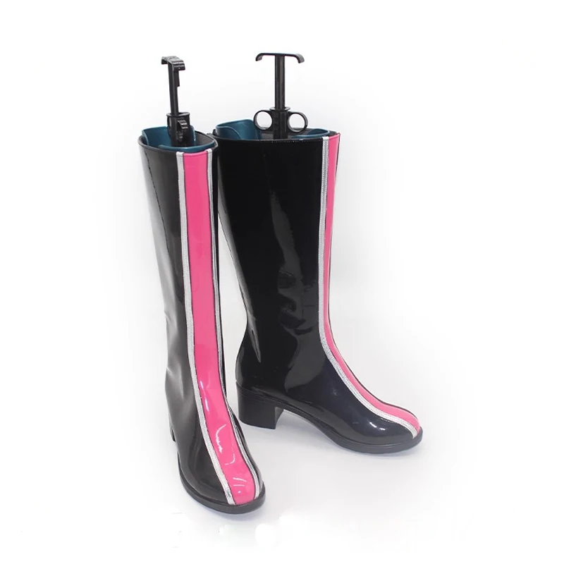 게임 Huntrix 루미 코스프레 부츠 애니메이션 영화 K-pop 악마 헌터 코스프레 신발 할로윈 파티 역할 놀이 플랫폼 신발