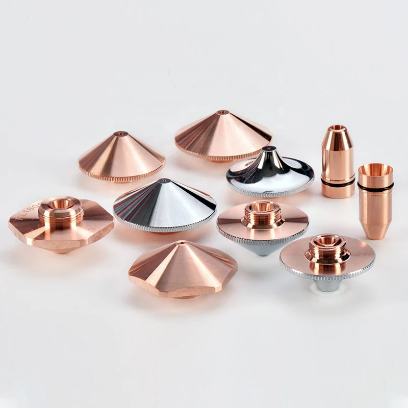 

Double/Single Layer Laser Nozzles Dia32mm M14 Fiber Cutting Laser Nozzles for Fiber Laser Cutting Metal Head Consumables