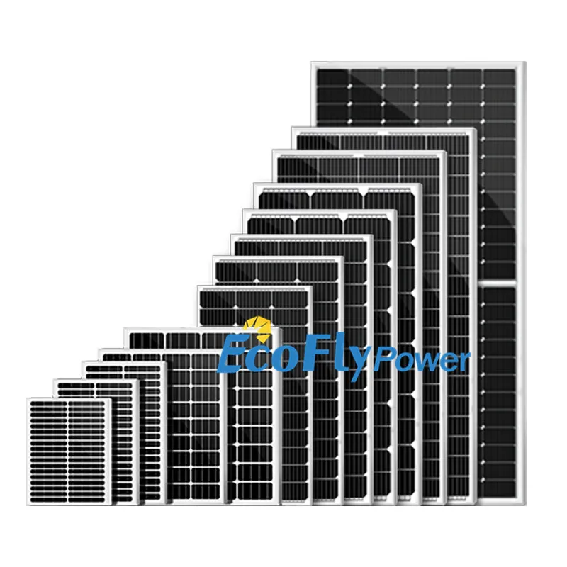 Factory Direct Sale 18V Mono Solar Panel 25W 30W 40W 60W 70W 80W 100W Exactly real Power for 12V Home/outdoor Solar system