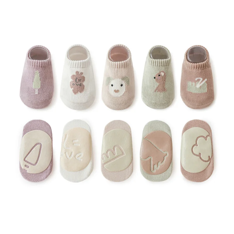 Lawadka 0-5Years Summer Newborn Baby Girls Boys Floor Socks Fashion Print Socks for Girl Boy Infant Clothes Accessories 2024 New