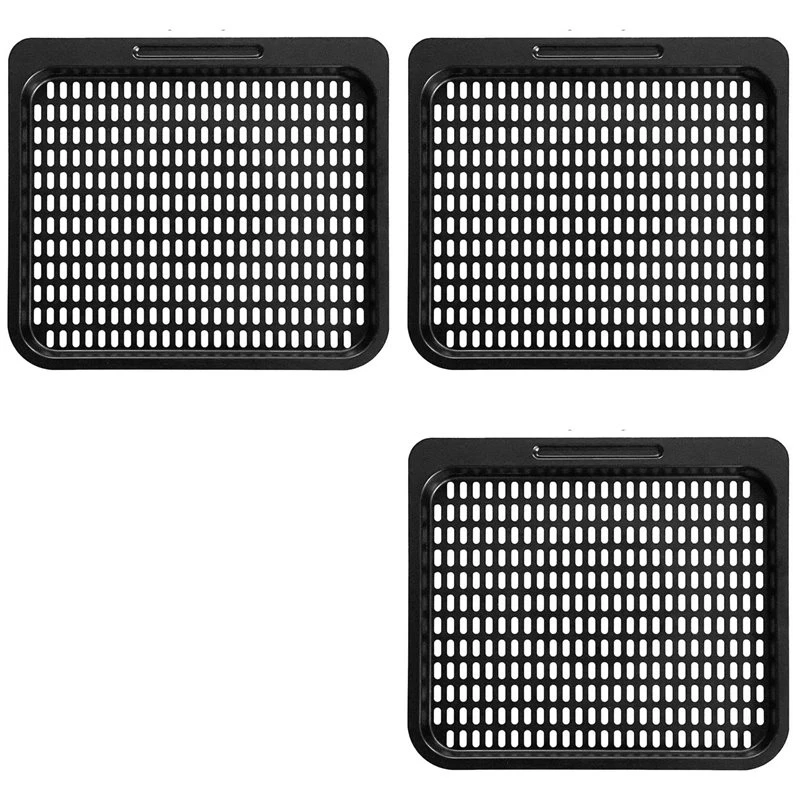 A21F-3X Cooking Tray Replacement, Mesh Cooking Rack Air Fryer Accessories For Instant Vortex,Chefman And Other Air Fryer Oven