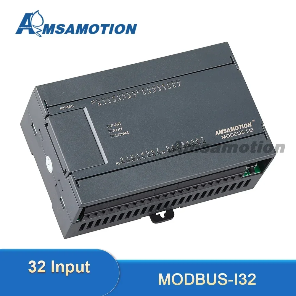 MODBUS-RTU 32DI Acquisition Module MODBUS-I32 RS485 Industrial Control Board 32 Way Digital Input Communication