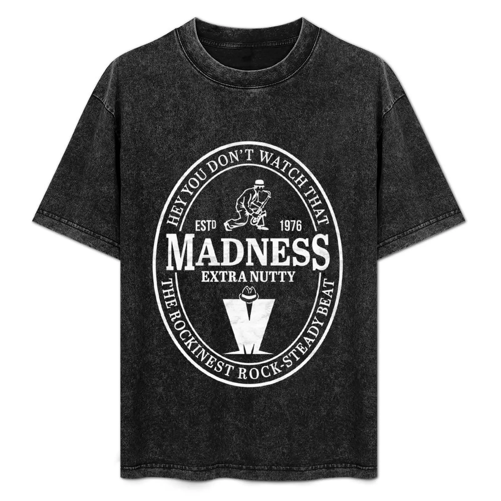 

Madness Extra Nutty T-Shirt man t shirt cotton man shirt heavy cotton funny shirts shirts for men casual T-Shirt