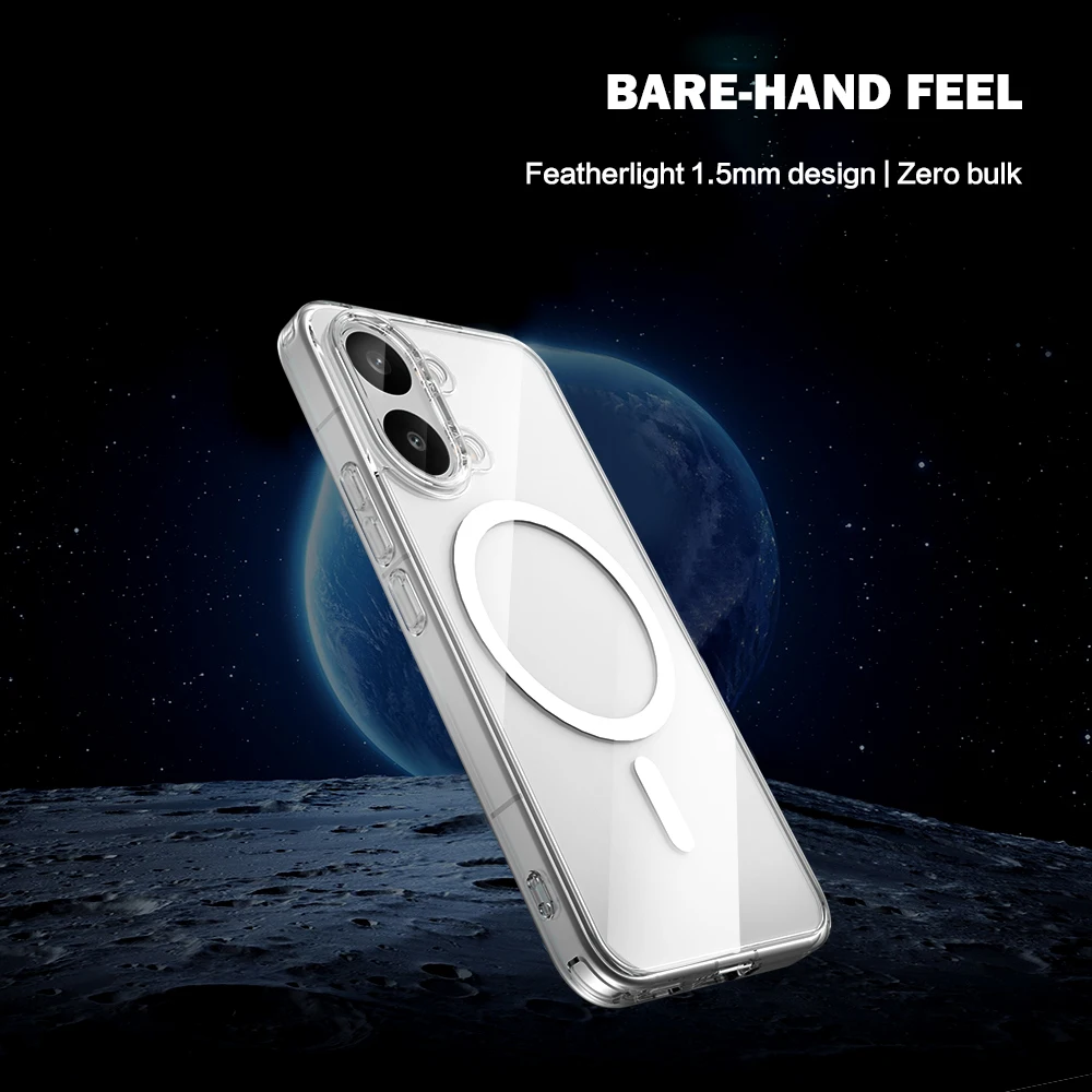 Für Poco X8 Pro Max Hülle Magnetische Hartabdeckung TPU+PC Klare Sturzsichere Handyhülle Für Poco X8 Pro Max – Detail 9