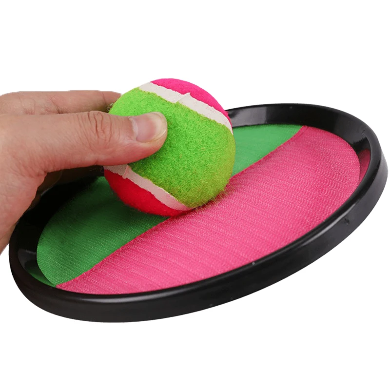 Bola pegajosa conjunto de brinquedos crianças bola pegajosa colorida com alvo jogar captura interativa jogo da família interior ao ar livre diversão festa presente zyf