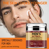 Crème pour le visage raffermissante au rétinol pour homme, soin de la peau, hydratant, au collagène, éclaircissant, lisse, déformable, traitement 2
