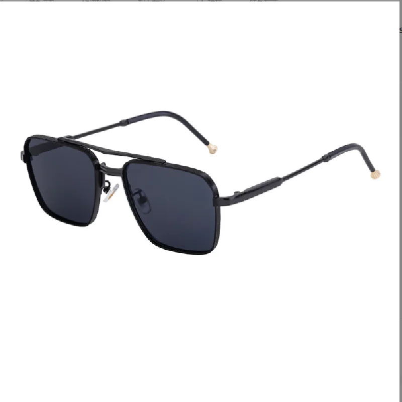 Froschbrille mit Metallrahmen, allgemeine Freizeit-Luxusbrille für Männer und Frauen, Sommer-UV400-Schutz -5G54