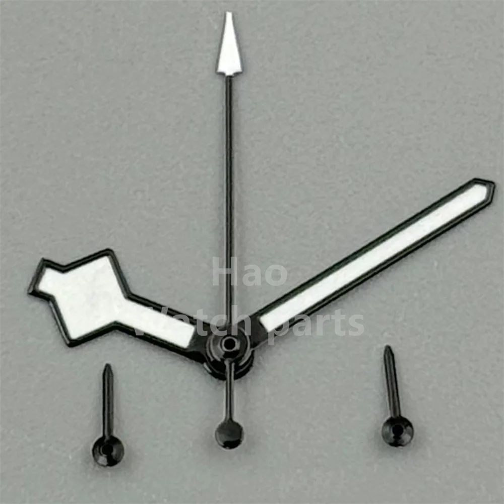 Watch Accessories VK64 Hand White golden Black Snowflake Hands Green Luminous for VK64 Quartz movement For men's watches