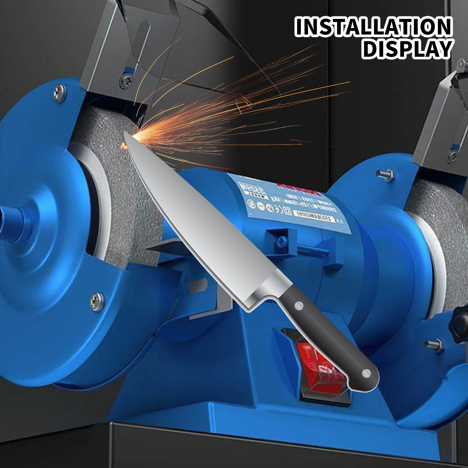 SI FANG 60x20x5x6mm 다이아몬드 그라인딩 휠 디스크 - 텅스텐 강철 밀링 커터 도구 다이아몬드 그라인딩 휠 연마