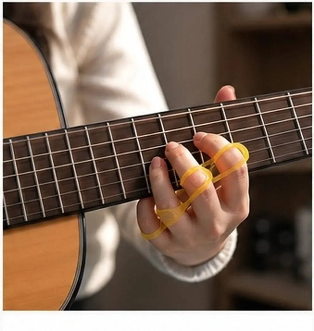 Hand Exerciser Portable Finger Trainer for Guitar Piano Guzheng Violin Bass Finger Strength Speed Independence Practice Device