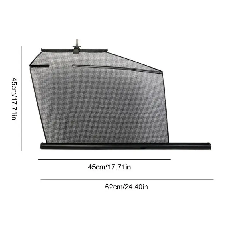 Car Side Window Sun Shade Automatic Lifting Front Side Window Protector UV Protection Blind Light-Blocking Cover For Road Trip - Image 6