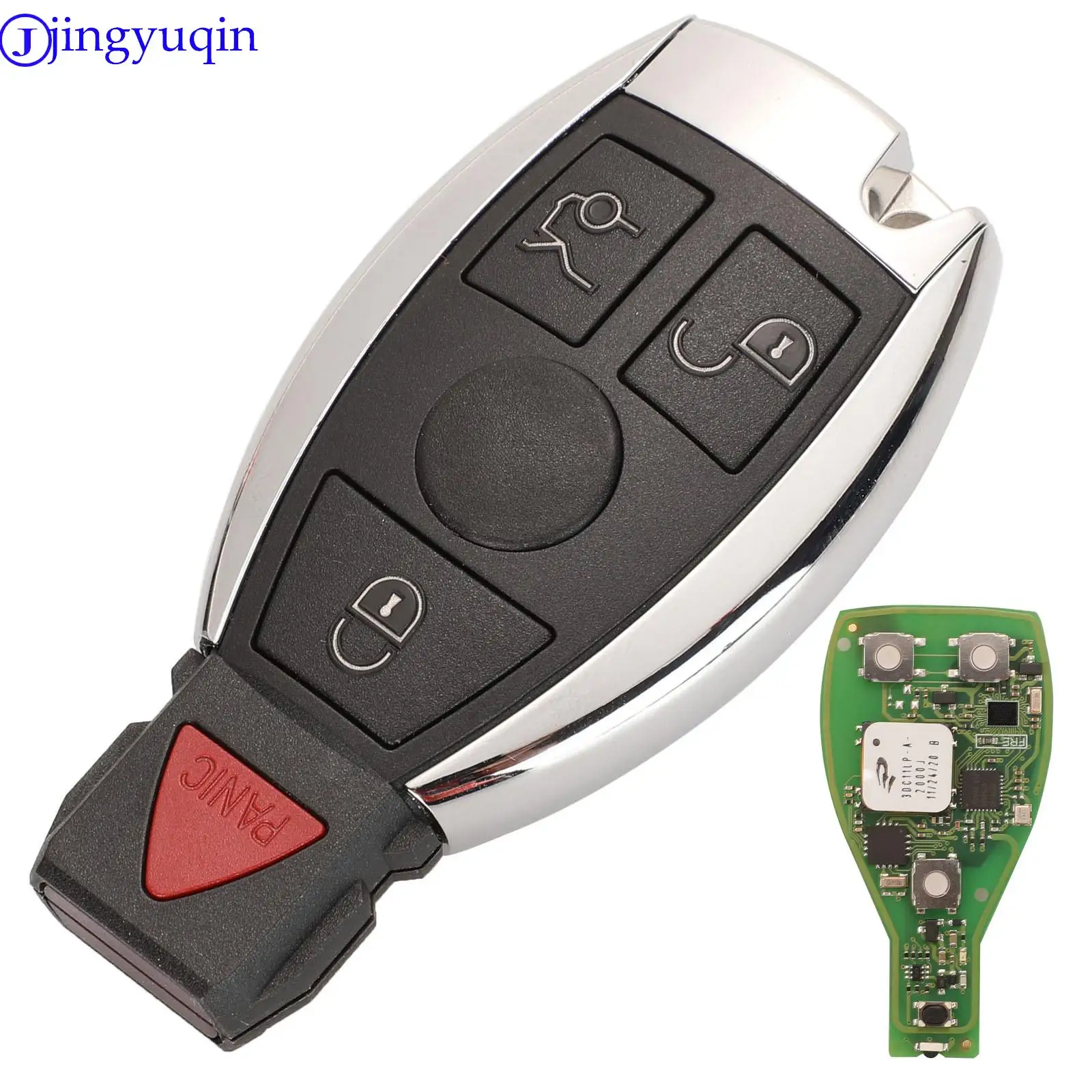 XHORSE jingyuqin VVDI Universal FBS3 Keyless Entry For Mercedes Benz FBS3 Smart Key 433/315 Mhz With Push Botton Start