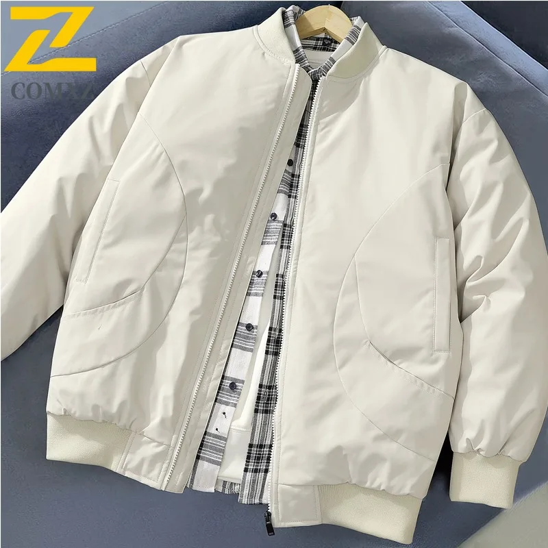 

COMXZ Men's Puffer Jacket Travel Shooting Cold Resistance Daily Outing Down Jacket Mountain Skiing High Quality Winter Padding