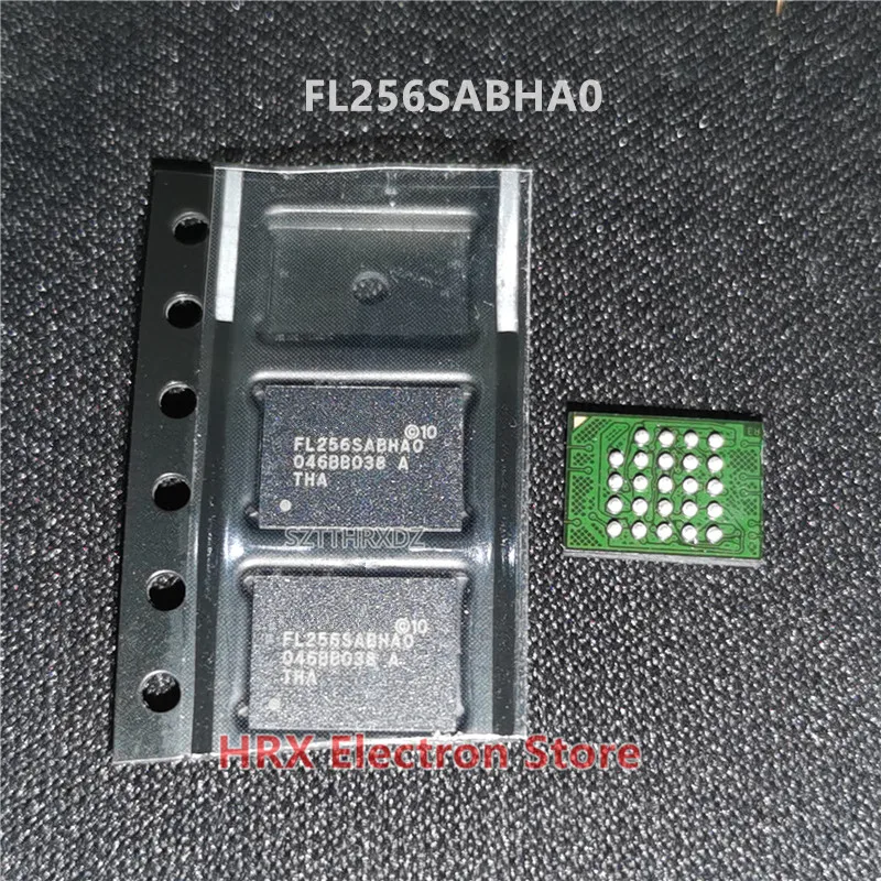 100% New Original FL256SABHA0 S25FL256SABHA0 S25FL256SAGBHAA0 BGA-24 Memory Chip
