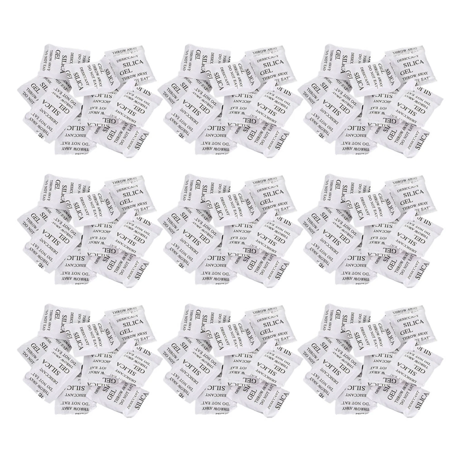 

100Pcs Silica Gel Desiccant Dry Bags Reusable Moisture Absorbing Solution for Jewelry Protection Anti Damp Sachets for Drawer