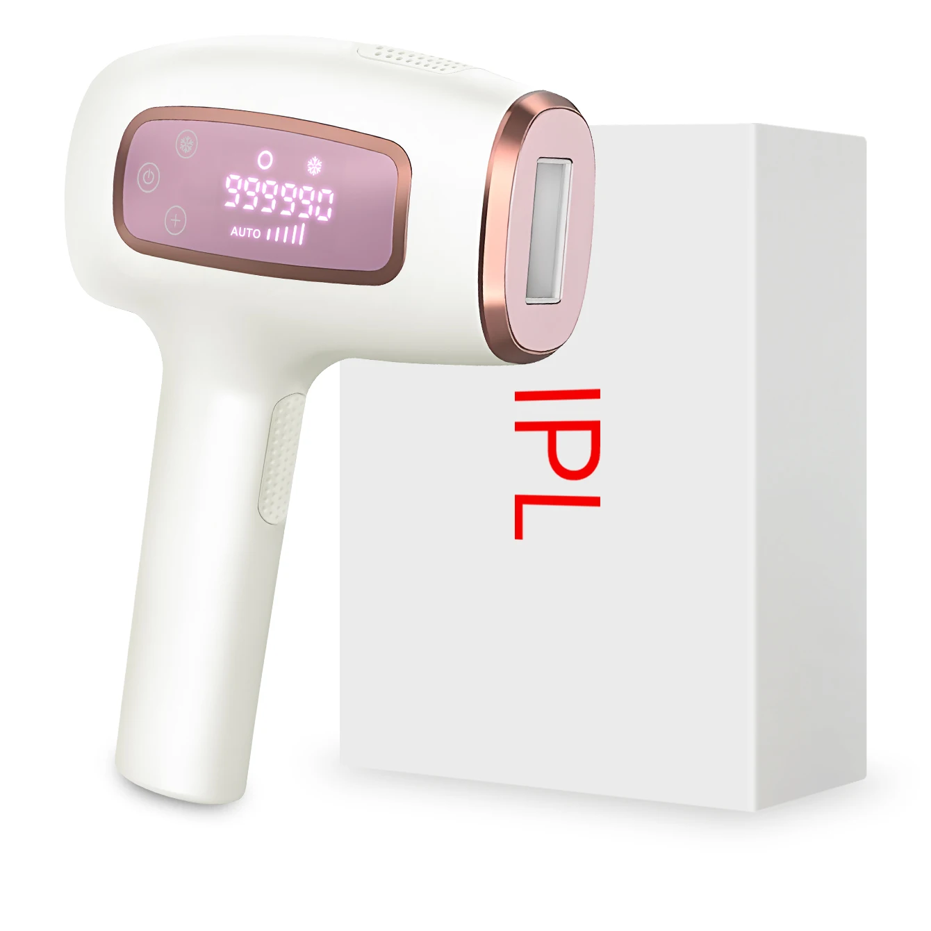 Home Use 999,990 Flashes 5 Levels IPL Laser Hair Removal for Women Permanent Bikini Body Epilator Painless Ice-Cooling Head