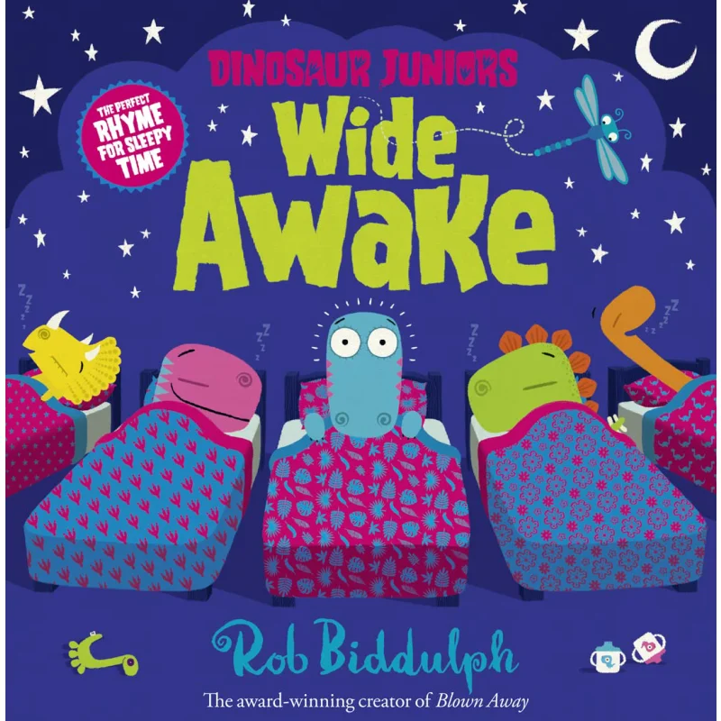 Dinosaur Juniors 3 Wide Awake Rob Biddulph Harper Collins UK 9780008317898 Book
