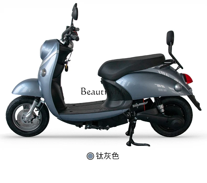 New Electric Car Double 60V Electric Motorcycle Commuter New National Standard Can Be Listed Battery Car