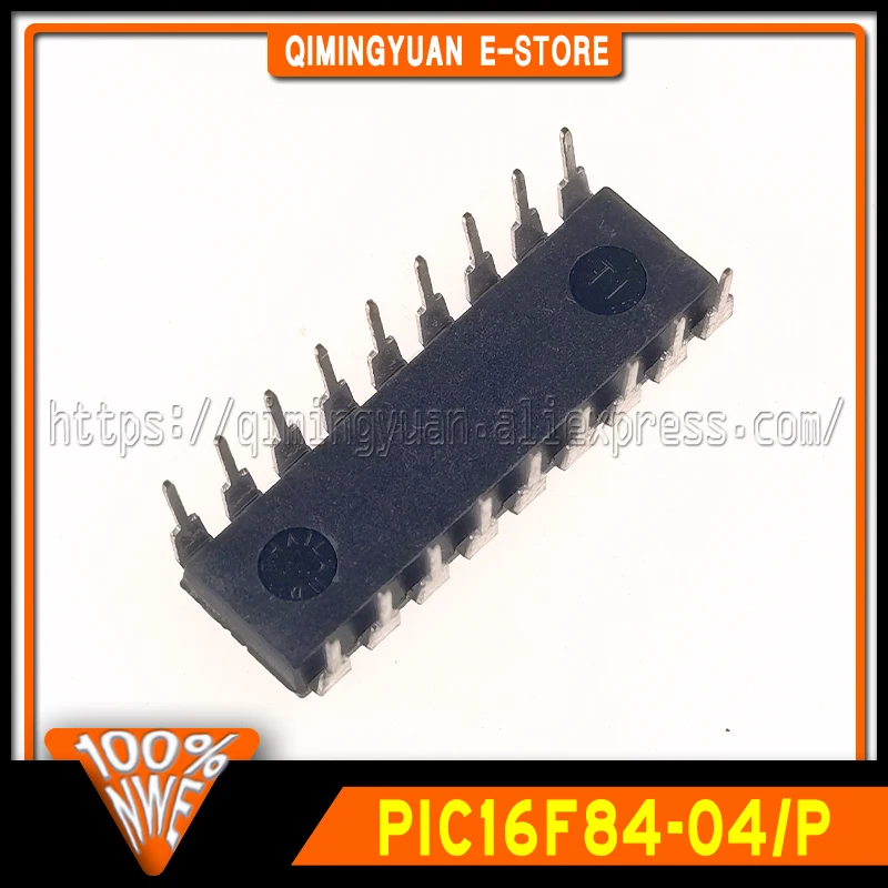 1 ~ 20 قطعة/الوحدة PIC16F84-04/P PIC16F84 DIP-18 PIC16F84-04 P 100% مخزون بقعة جديد