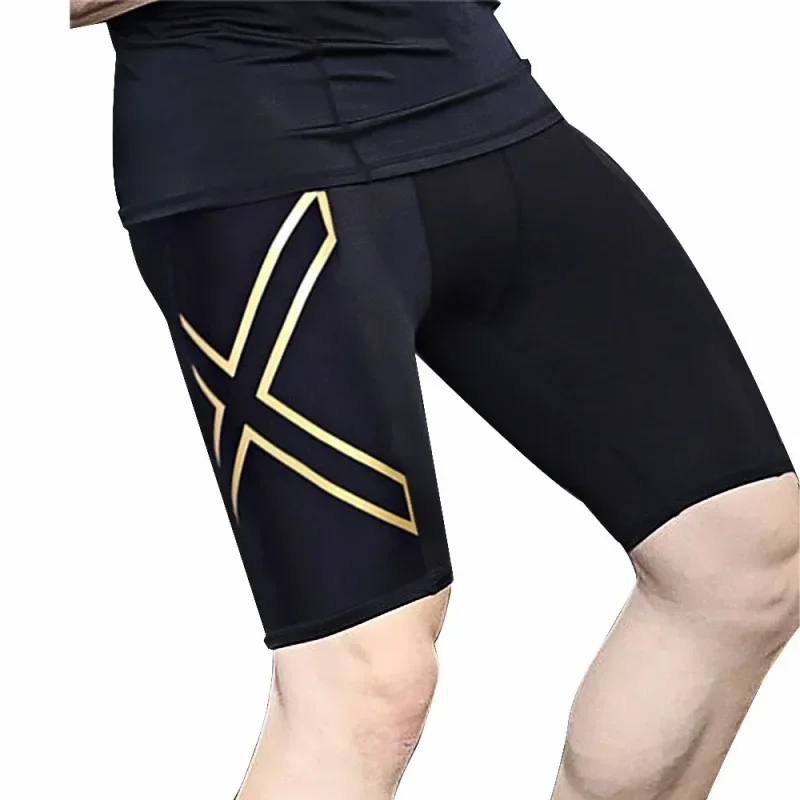 

Compression Pants Running Tights Men's Breathable Moisture wicking Sports Pants Running Fitness Pants Marathon Shorts