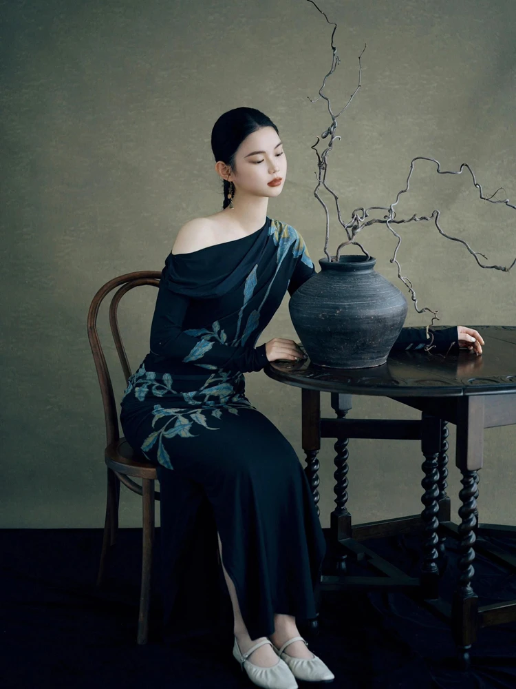 

Новое Премиальное Платье в Китайском Национальном Стиле для Фотосессий, Съемок в Фотостудии и Персональных Художественных Фотосессий