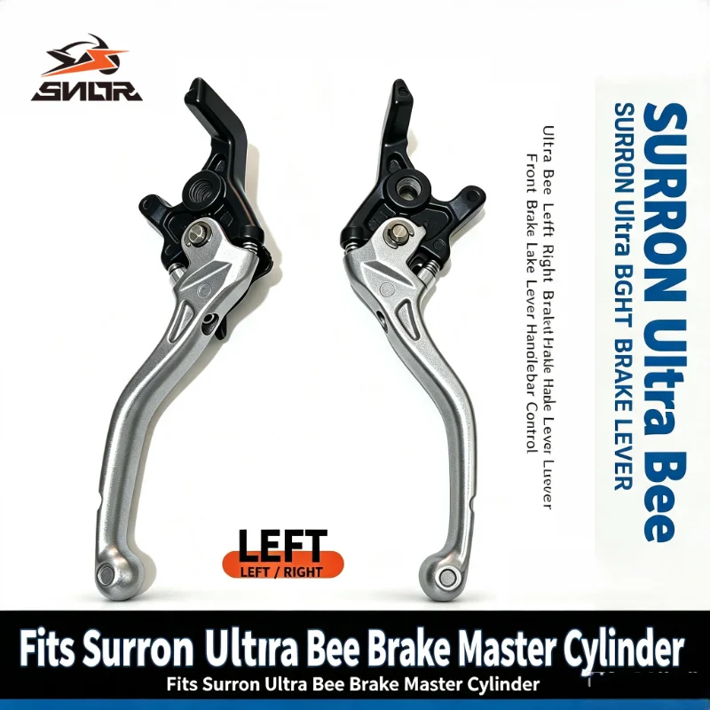 SNOR Reinforced CNC Brake Lever Assembly Kit For Sur‑Ron Ultra Bee Off‑Road Dirt Bike Replacement Accessories