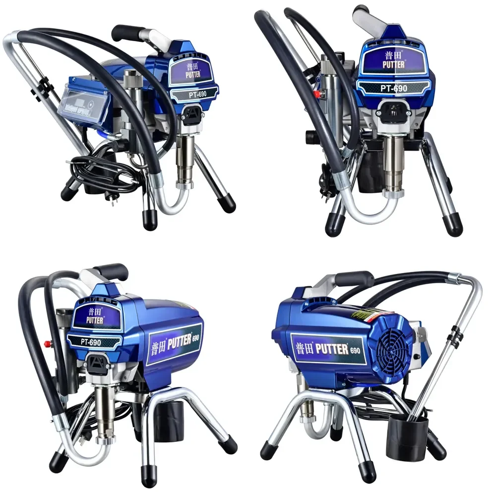 

PT690 220-240v Airless Paint Sprayer Intelligent Airless Sprayer
