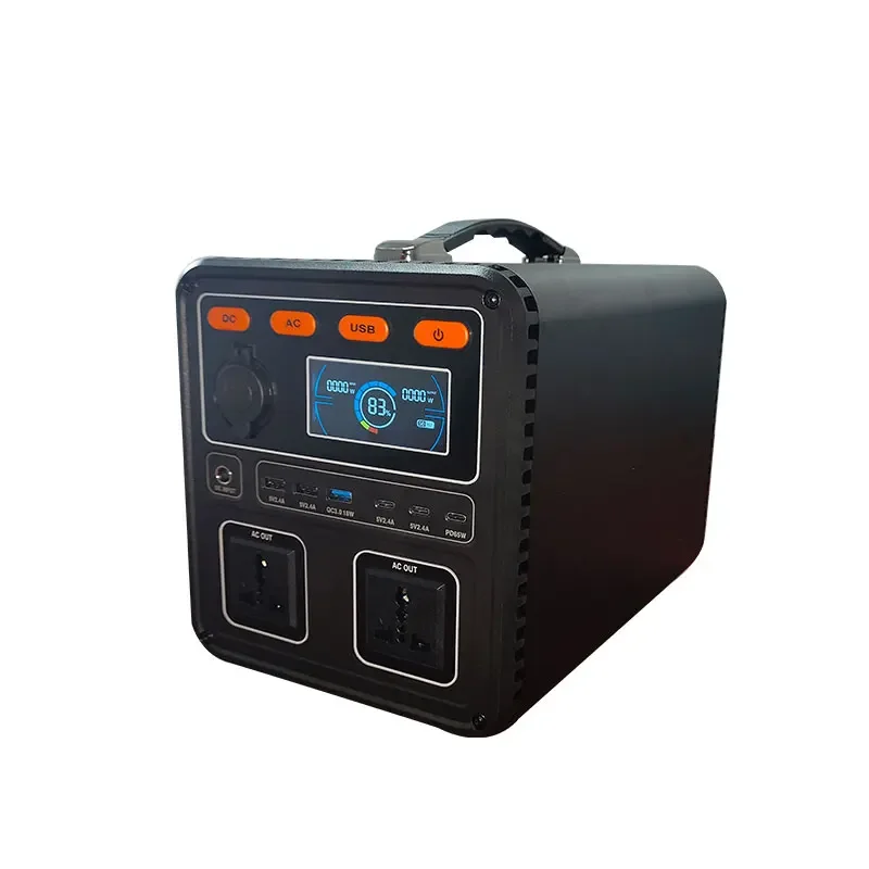 

Emergency mobile power 600w large capacity fast charging portable power station camping energy supply outdoor energy storage