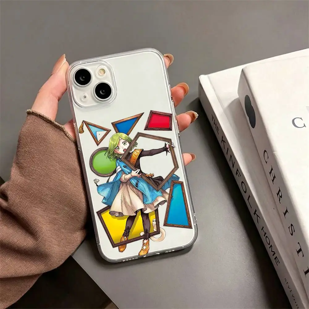 Witch Hat Atelier Manga  Phone Case For iPhone 17 16 15 14 13 12 11 Mini Pro Max Plus Transparent Cover