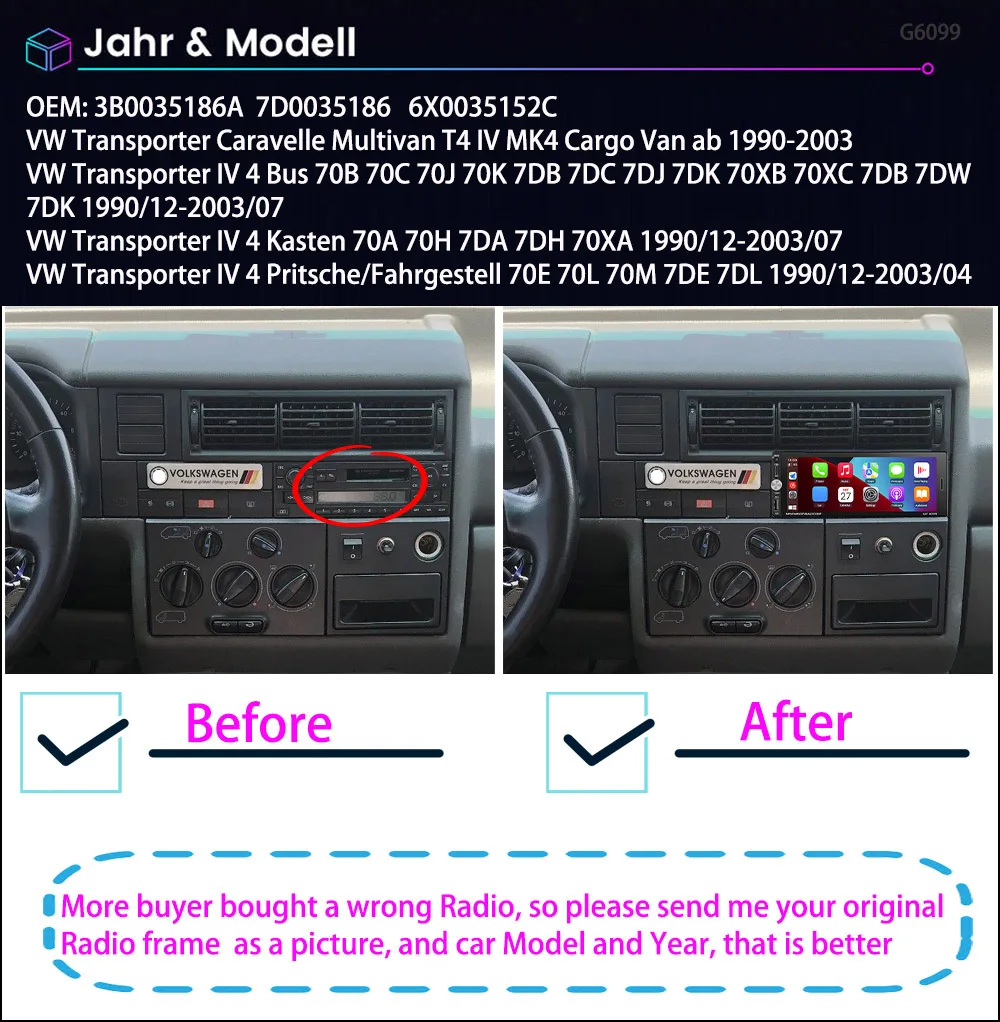 Bluetooth Carpaly Android Car radio Navigation+HD Reverse camera For VW Transporter Caravelle Multivan T4 IV 4 Pritsche  Bus
