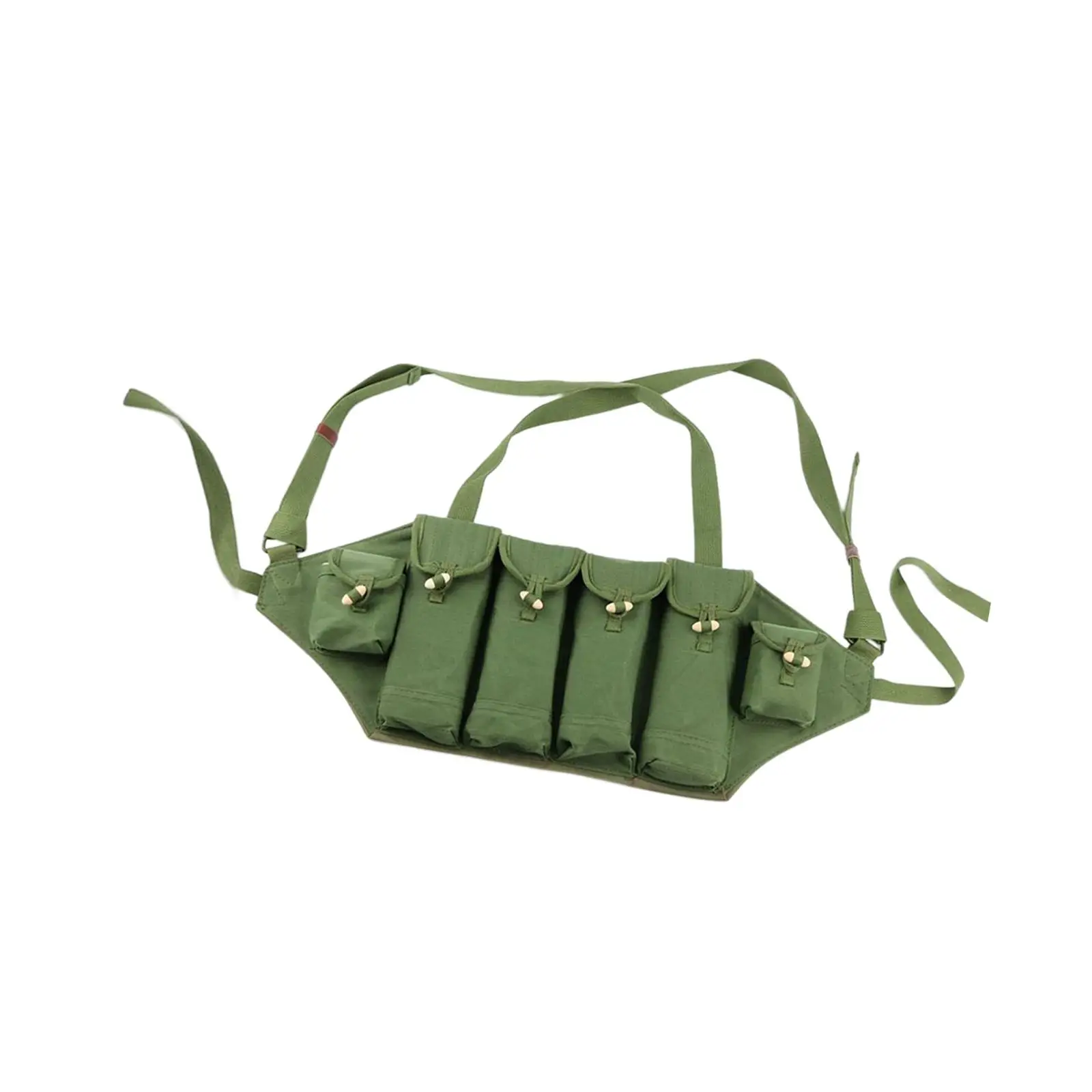 Chest Rig Training Gear Bandolier Pouch Portable for Hunting Outdoor