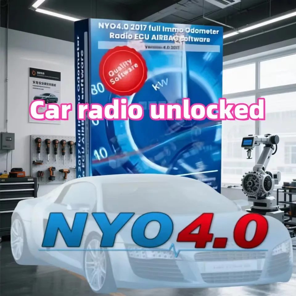 Software de decodificación de ordenador NYO4.0, 2017, navegación NYO4, audio, airbag, activación de instrumentos, radio de coche