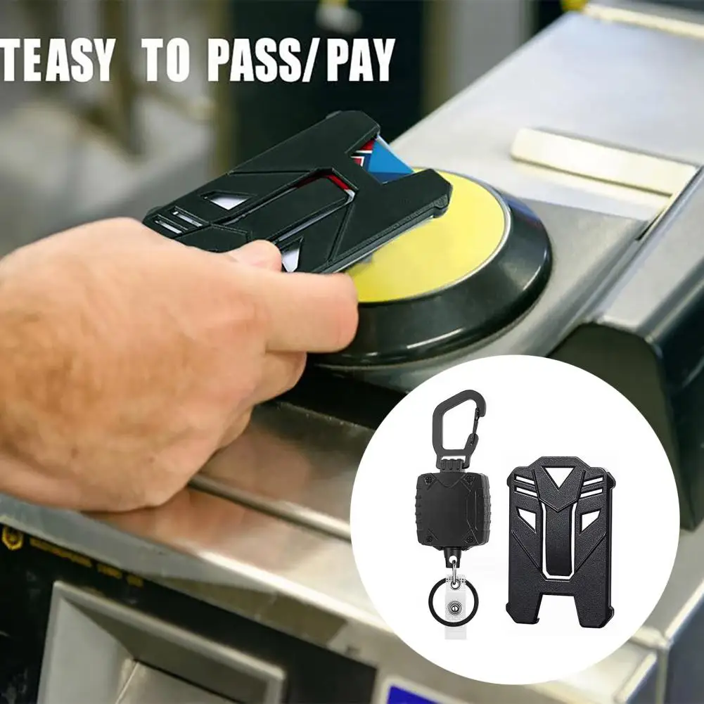 Выдвижной ремешок, держатель для удостоверений личности, сверхмощный выдвижной ремешок для катушки для значка с карабином, брелок для удостоверения личности для значков