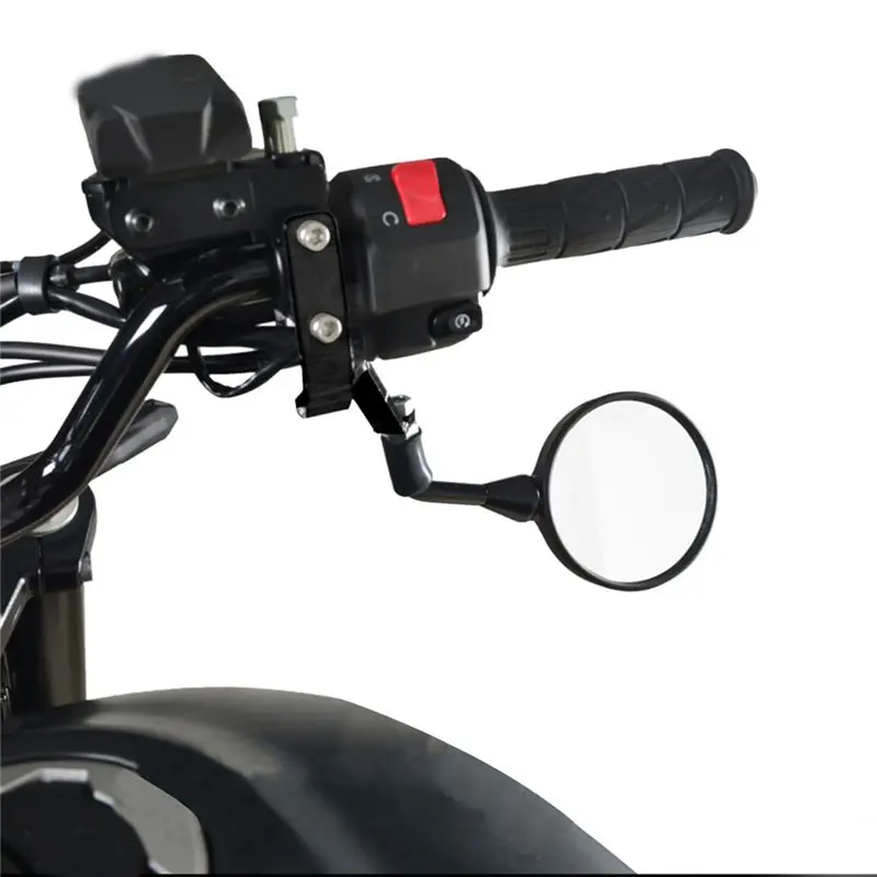 A22F-Motorcycle Rearview Mirror Down Bracket Move Down Rear View Side Mirror Bracket For Kawasaki Eliminator 400 450 500