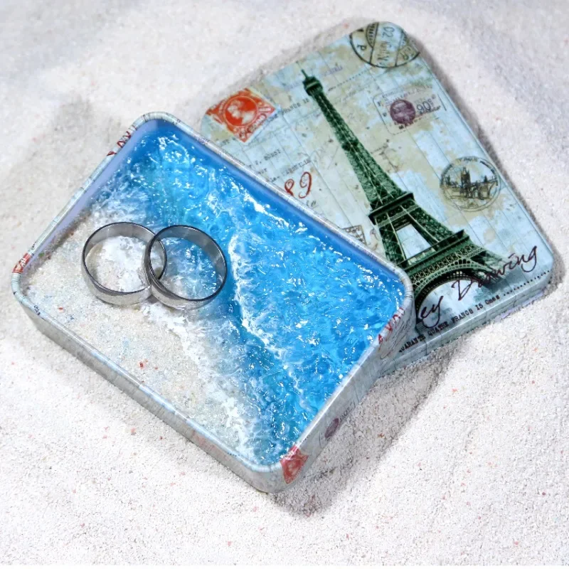 [Let's go to the beach together] Creative handmade miniature model simulation sand table ornament creative gift exquisite gift