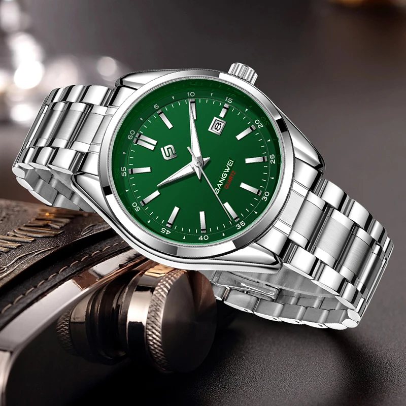 LIGE 2025 New Luxury Men's Quartz Wristwatches Fashion Business Watch Men Military Sports Waterproof Chronograph Reloj Hombre