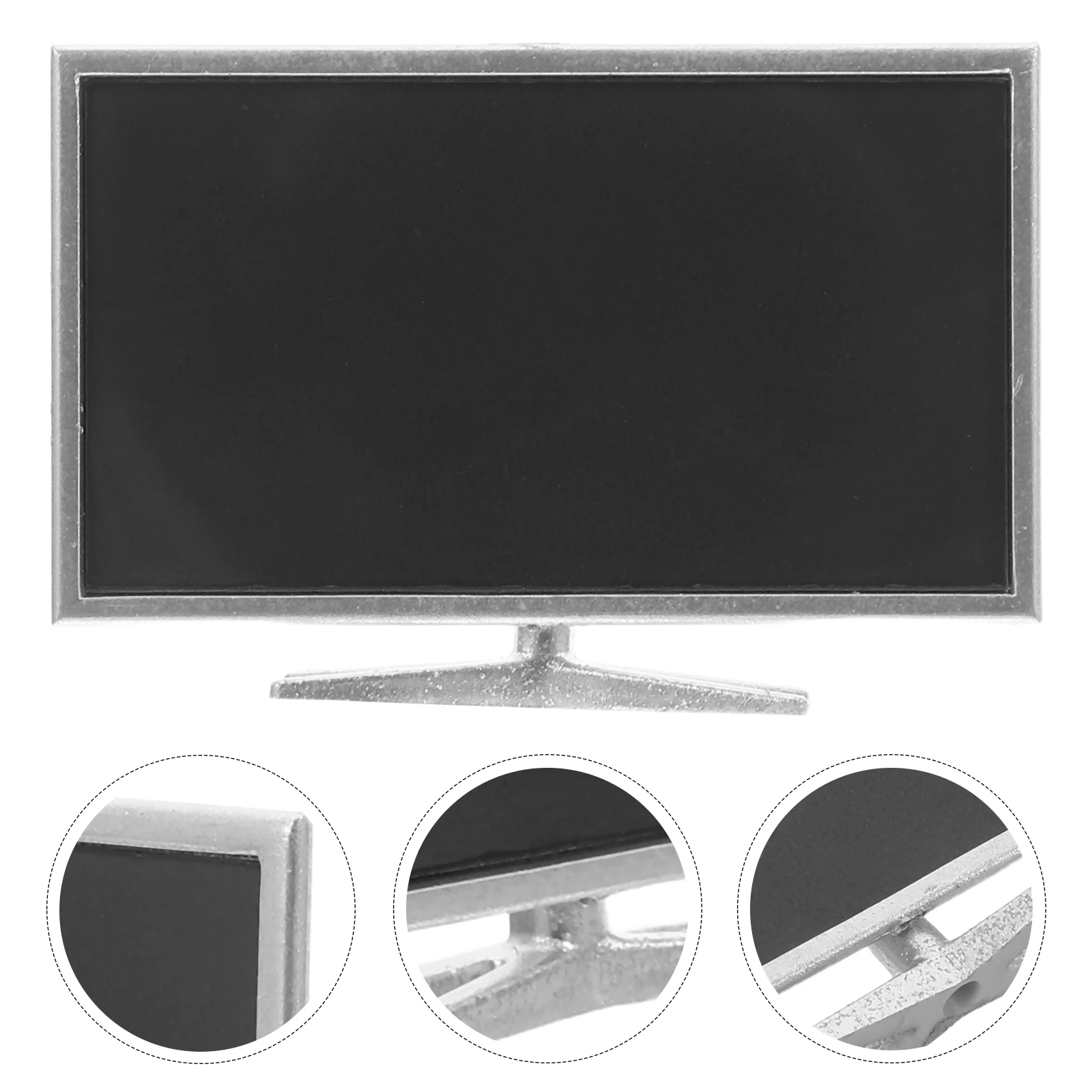 

5pcs Miniature Dollhouse Lcd Realistic Screen Ornaments House Furniture Accessories Miniature Home For Dollhouse Micro Mini