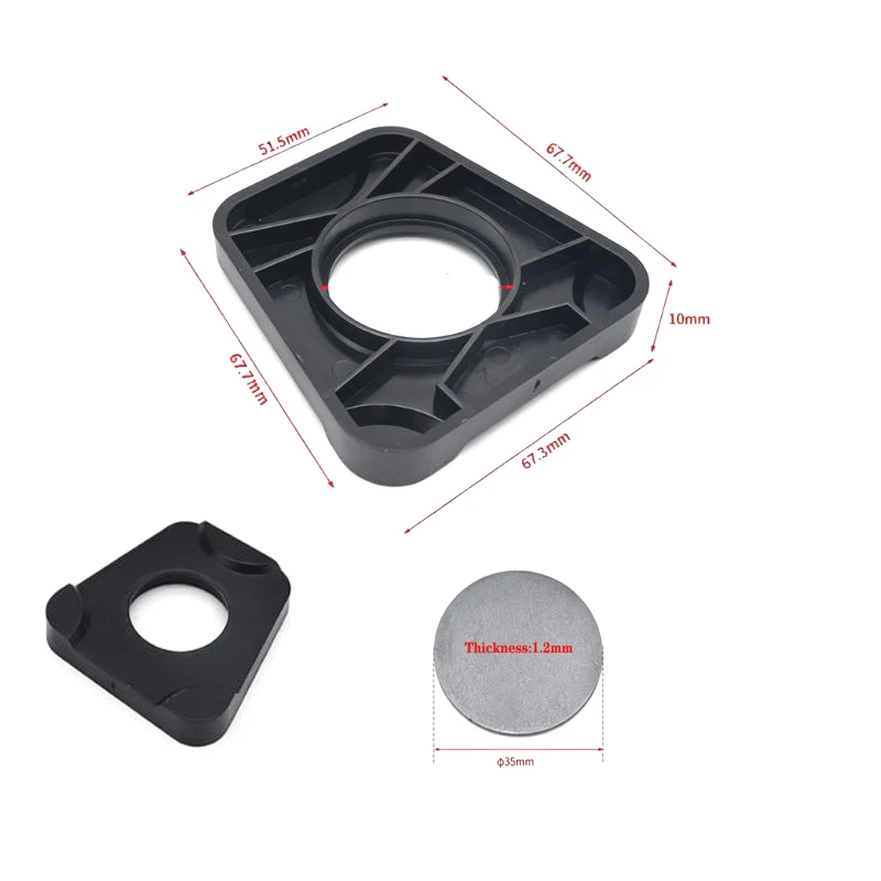 Dental Lab Materials Plastic Plate Metal Piece  Universal Fitting On Amann Girrbach Articulator Model Bite