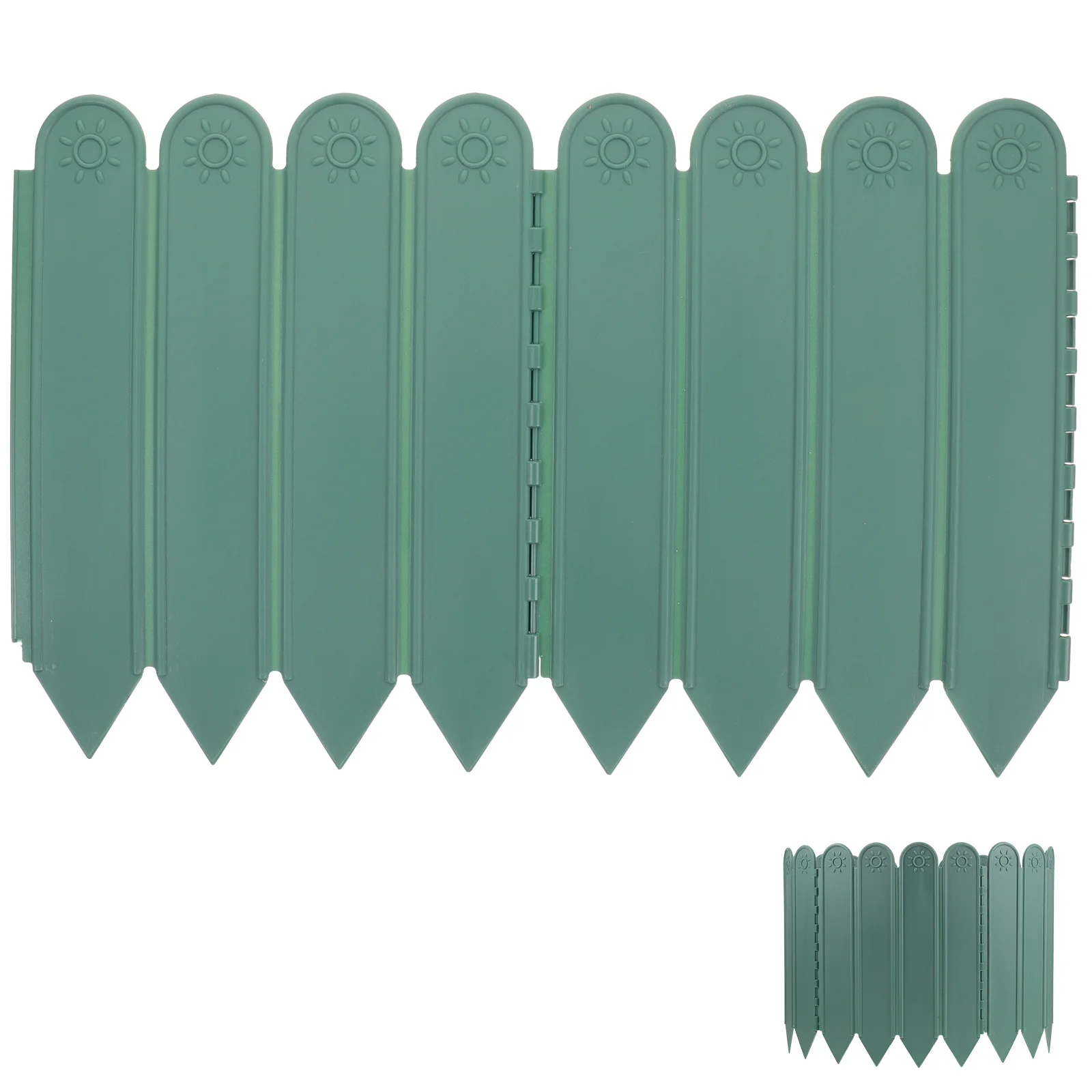 

1 Bag Plastic Garden Lawn Edging Panel Reusable Outdoor Yard Border For Dogs Small Garden Fencing Courtyard Partition Fence