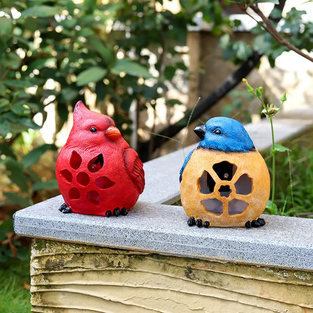 

1Pcs Solar Bird Light Outdoor Garden Lamp Creative Lawn Solar Lights Yard Decoration Warm Night Illumination Garden Light