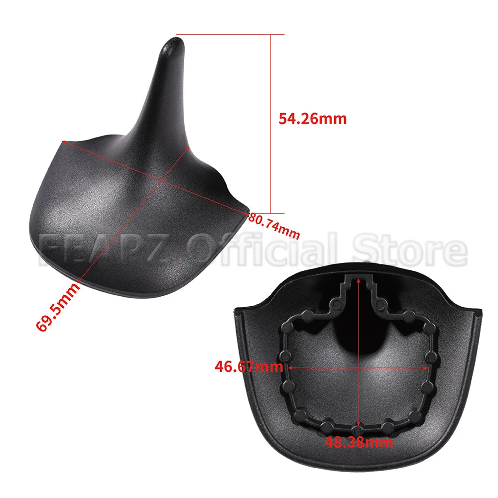 Roof GPS Radio Antenna Cover Black GPS Antenna Tire For Mercedes Benz W220 S430 S500 S55 AMG S600 2208201375 Car Accessories