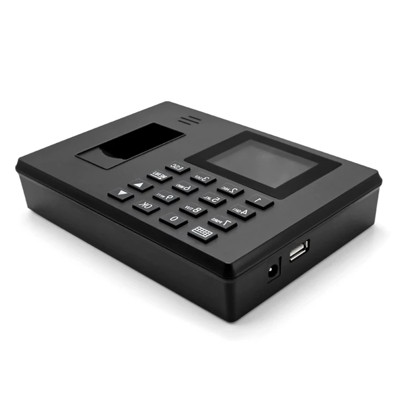 B-M F06 Intelligent Fingerprint Time Attendance Machine Fingerprint/Password with 2.4'' Display Screen Time Clock Multi-language