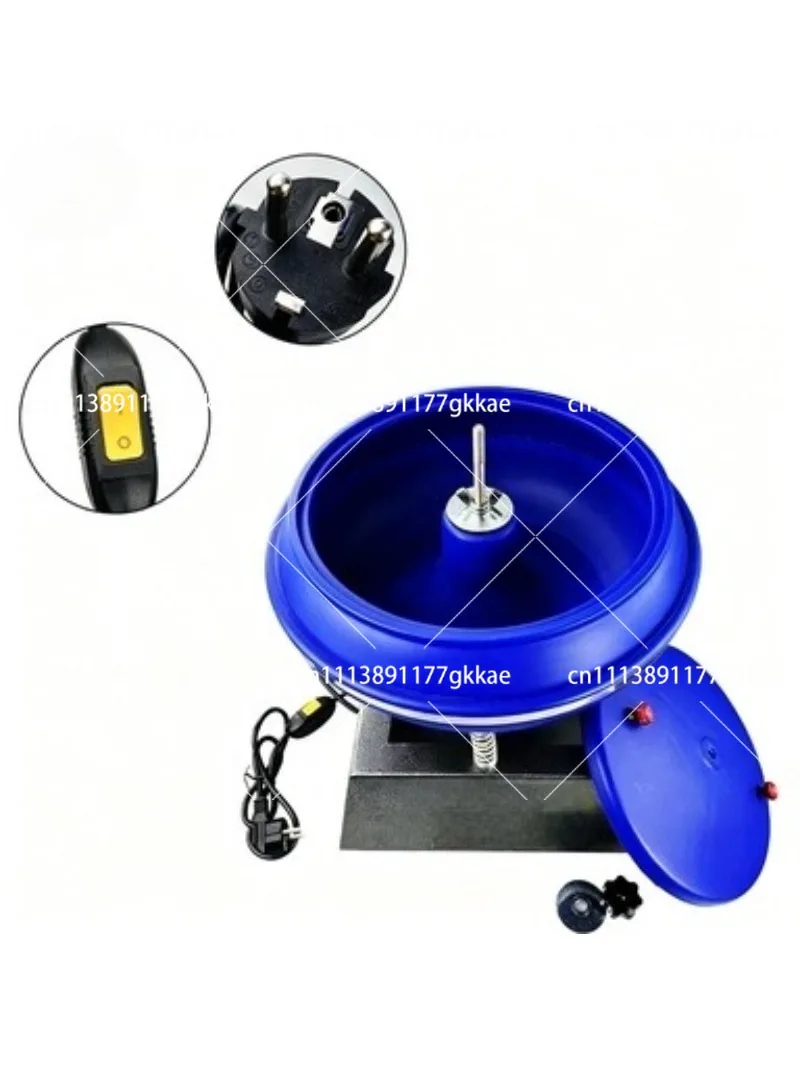 12 Inch Vibrating Polishing Machine Tumbler for Cleaning Surface Stains DIY Jewelry Making Tool